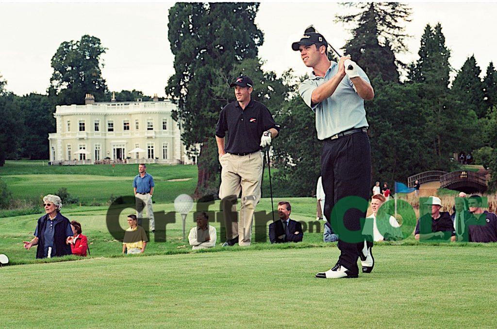 Paul Casey at the opening of the New Course at Weybridge’s Burhill Golf Club