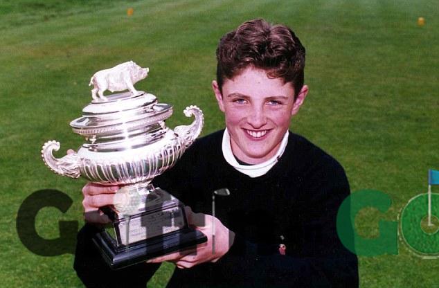 Justin Rose the Hampshire Hog winner in 1995