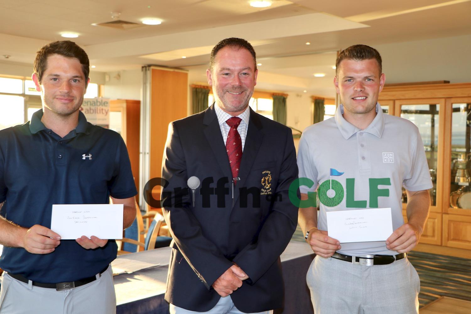 Hampshire Open runners-up Sam Hutsby and Lewis Scott