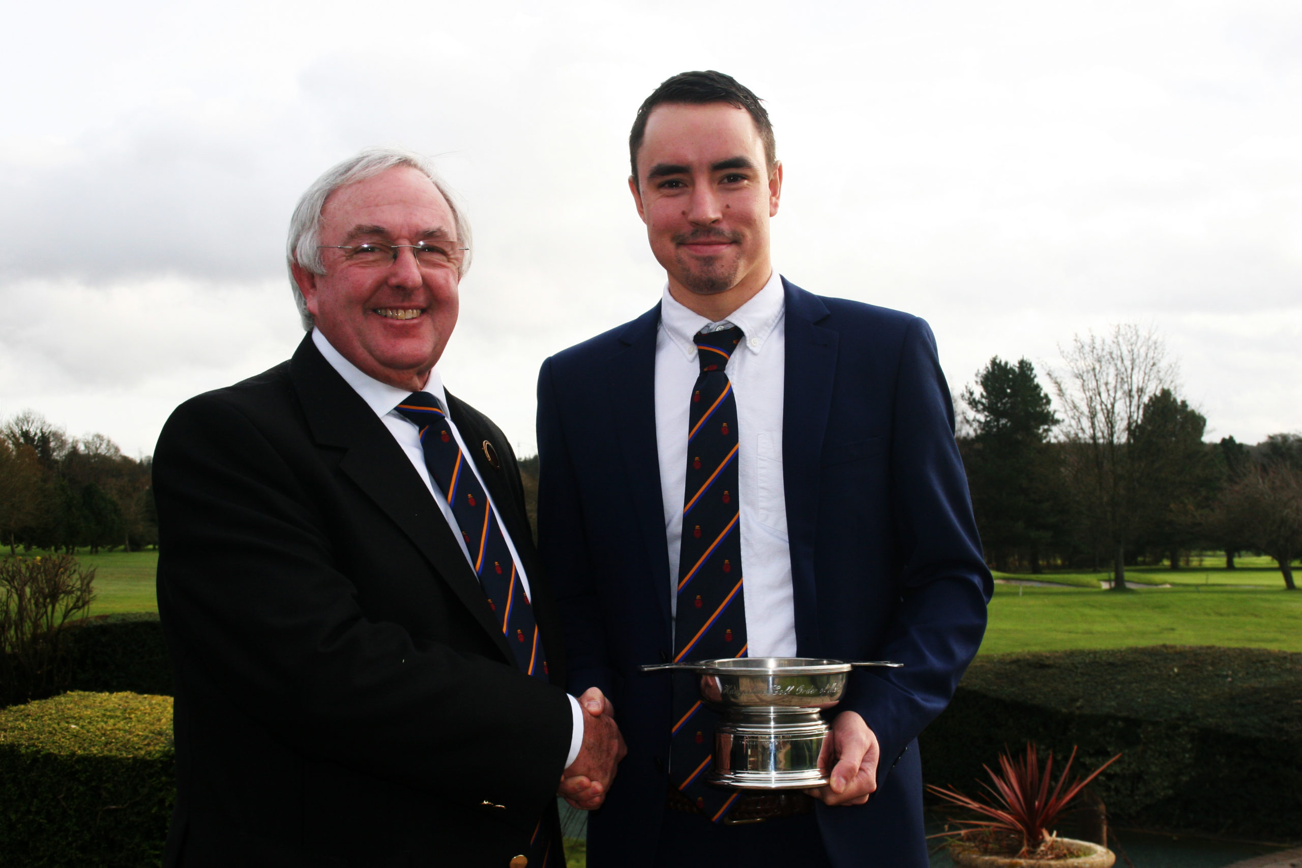 Cullen Quaich winner Darren Walkley (right)